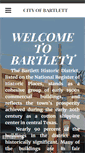 Mobile Screenshot of bartlett-tx.us